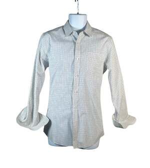 Amazon Essentials Blue & White Checkered Shirt